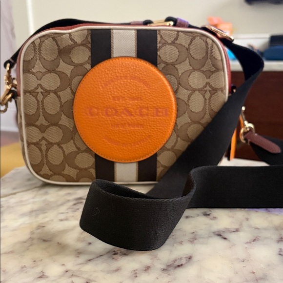 Coach Handbags - Coach Dempsey Signature Canvas Crossbody